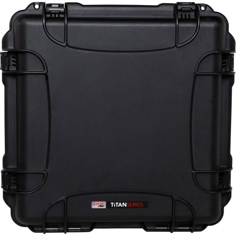 Gator Waterproof Case with Diced Foam Insert (Black, 21.5 x 12.5 x 11.6")