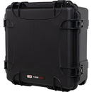 Gator Waterproof Case with Diced Foam Insert (Black, 21.5 x 12.5 x 11.6")