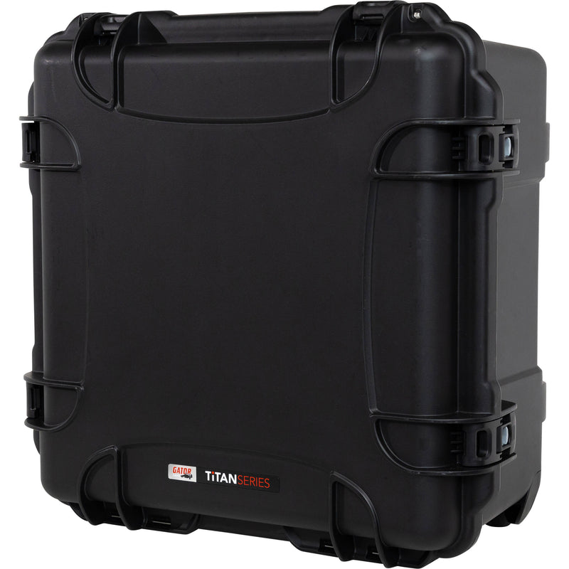 Gator Waterproof Case with Diced Foam Insert (Black, 21.5 x 12.5 x 11.6")