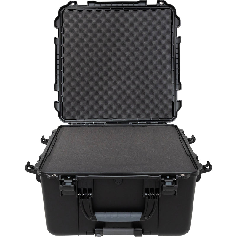 Gator Waterproof Case with Diced Foam Insert (Black, 21.5 x 12.5 x 11.6")