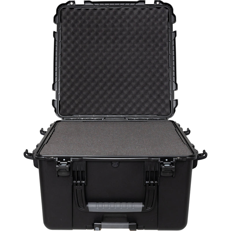 Gator Waterproof Case with Diced Foam Insert (Black, 24 x 24 x 14.2")