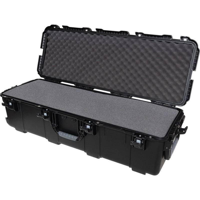 Gator Waterproof Case with Cubed Foam Insert (Black, 41.7 x 13.6 x 12.5")