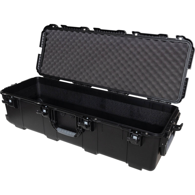 Gator Waterproof Case with Cubed Foam Insert (Black, 41.7 x 13.6 x 12.5")