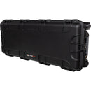 Gator Waterproof Case with Cubed Foam Insert (Black, 44.6 x 13.6 x 12.5")