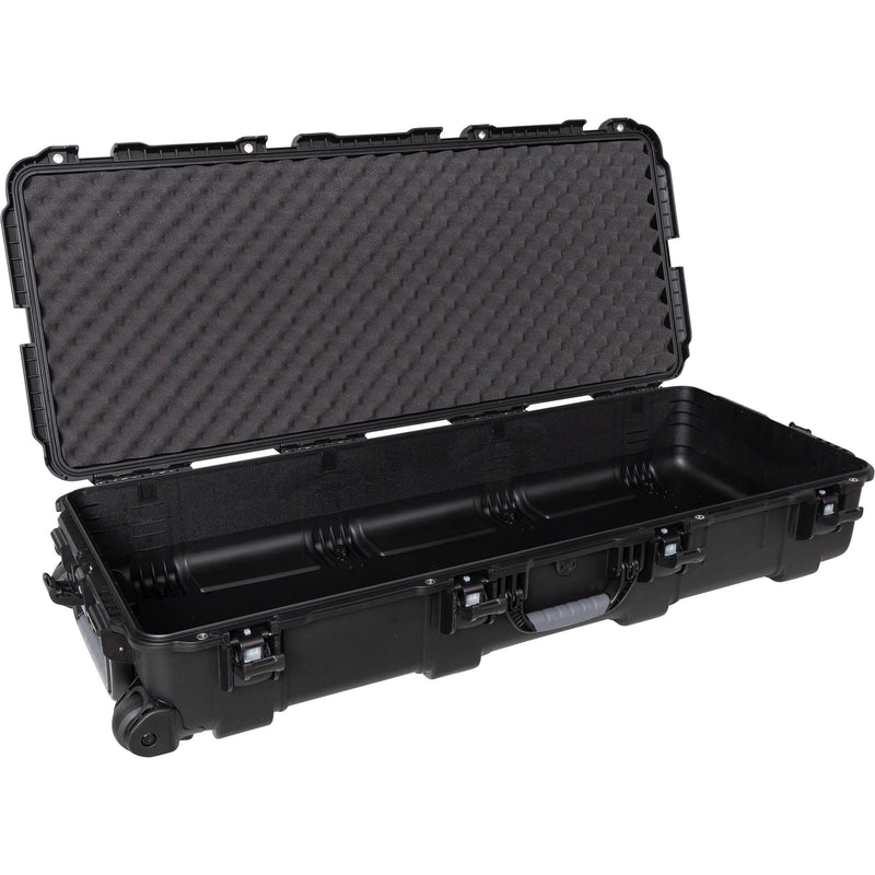 Gator Waterproof Case with Cubed Foam Insert (Black, 44.6 x 13.6 x 12.5")