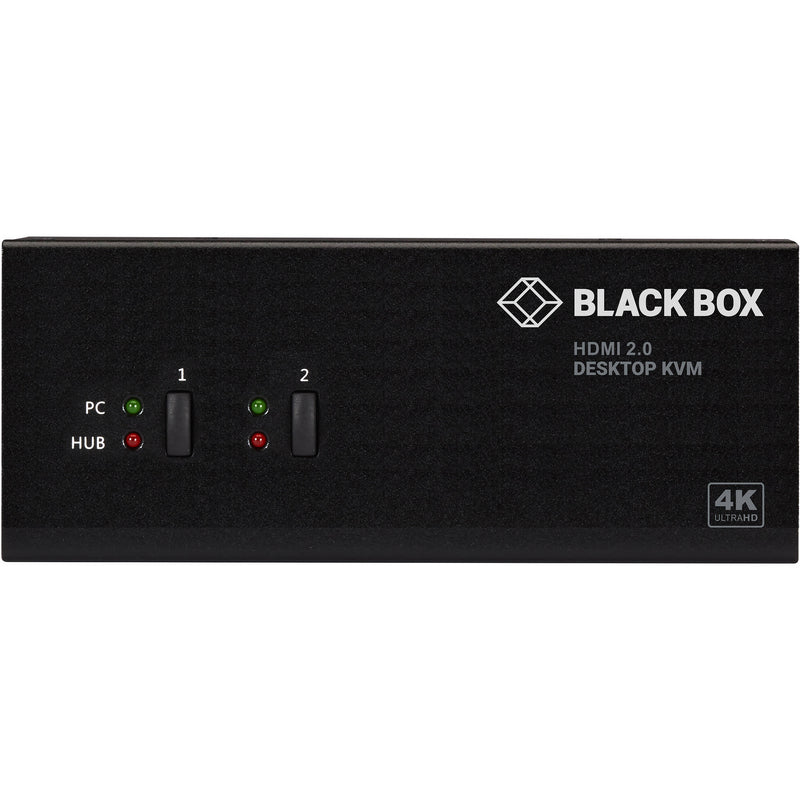 Black Box 2-Port KVM/Audio Switch (TAA)