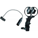 Radius RAD-1 Microphone Shockmount with XLR Jumper Cable for Boompoles (Dark Edition)