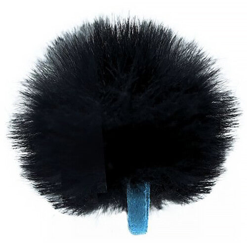 Radius Mini Urchin Fur Windshield for 0.07 to 0.15" Lavalier Microphones (Black)