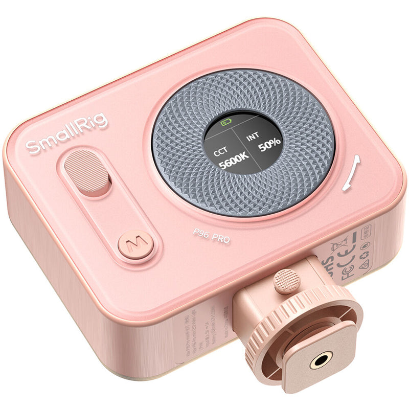 SmallRig Vibe P96 Pro Mini LED Video Light (Pink)