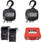 PROX Manual Chain Hoist with Chain Bag and Case (2-Pack)