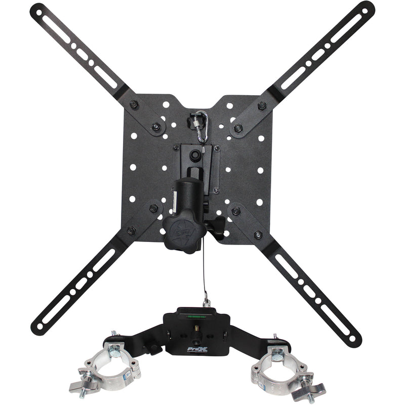 PROX Universal TV Bracket Mount for Truss and Speaker Stands (32 to 80" TVs)