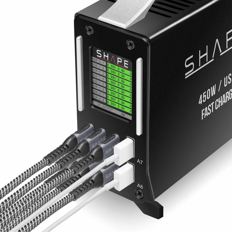 SHAPE USB-C Fast Charger with Two Mini V-Mount 50Wh Batteries