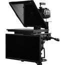 Prompter People Q-Gear Qpro  19" 1000 NIT HDMI 3G-SDI Teleprompter and 21.5" 3G-SDI HDMI RGB IPS Talent Monitor