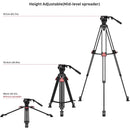 SCG T8 StediFast Carbon Fiber Tripod System