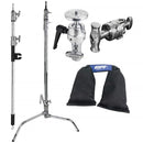 Kupo C-Stand Overhead Shooting Kit 4 with Turtle Base