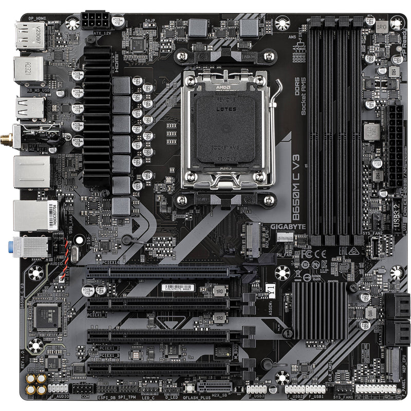 Gigabyte B650M C V3 AM5 Micro-ATX Motherboard