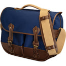 Billingham Eventer MKII Camera Bag (Navy Canvas and Chocolate Leather)