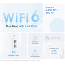 TP-Link Deco X15 AX1500 Wireless Dual-Band Gigabit 2-Piece Mesh Wi-Fi System