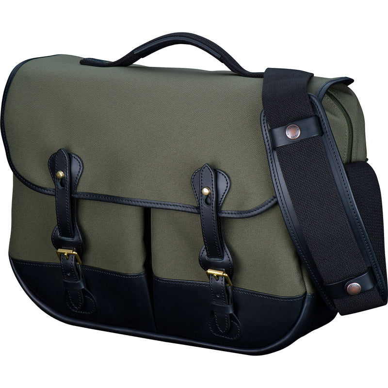 Billingham Eventer MKII Camera Bag (Sage Fibrenyte and Black Leather)