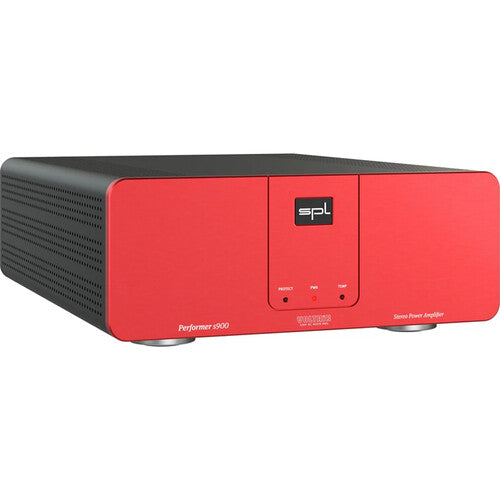 SPL Performer s900 Stereo Power Amplifier - 2 x 370W/4Ohms 2 x 420W/2Ohms 2 x 200W/8Ohms(Red)