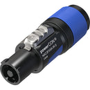 Neutrik NAC3FXXA-W-S powerCON Lockable Power Connector (Blue)