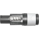 Neutrik NAC3FXXB-W-L powerCON Lockable Power Connector (Gray)