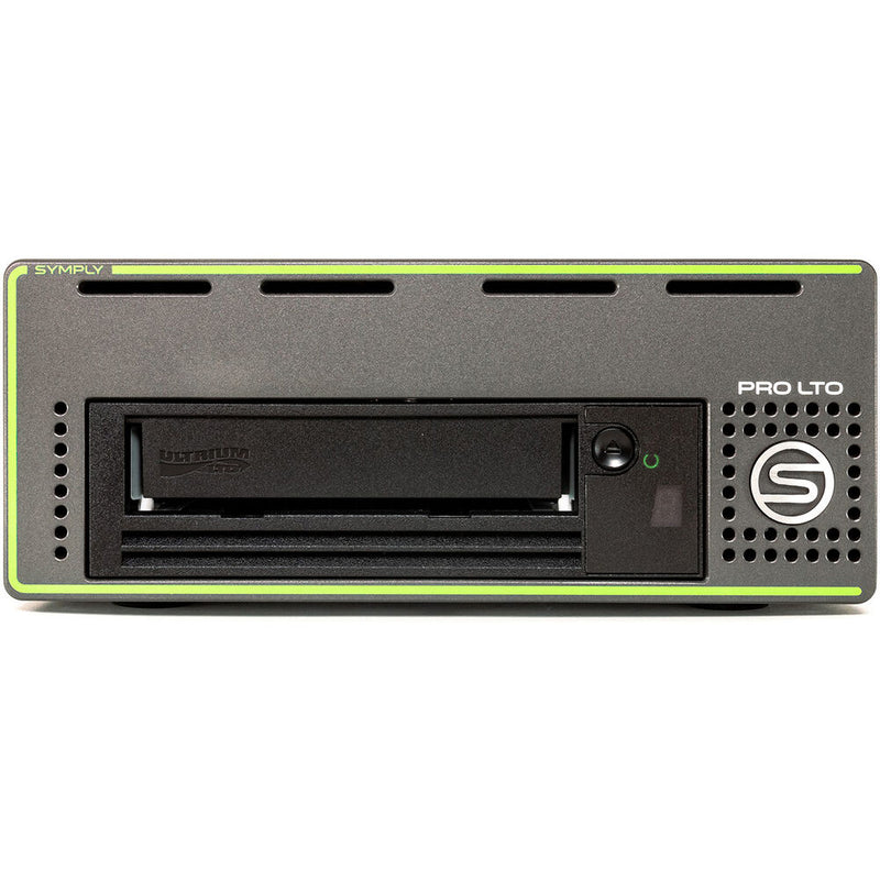 SYMPLY SymplyPRO LTO-8 Half-Height Desktop Tape Drive (Thunderbolt 3 & SFF-8644)