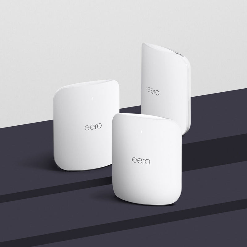 eero Max 7 BE20800 Wireless Tri-Band Multi-Gig 3-Piece Mesh Wi-Fi 7 System (White)