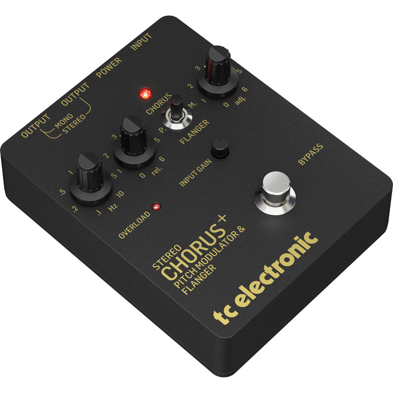 TC Electronic SCF Gold Analog Stereo Chorus/Flanger Pedal