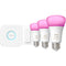 Philips Hue E26 Starter Kit with Dimmer Switch (White & Color Ambiance)