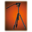 Geekoto MCTV 3K GT Professional DV Carbon Fiber Travel Tripod with Pro Ultra DV Head (22 to 70" Height)