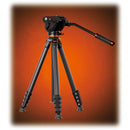 Geekoto MCTV 3K GT Professional DV Carbon Fiber Travel Tripod with Pro Ultra DV Head (22 to 70" Height)