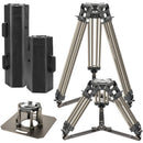 CineGearFactory CT150 Heavy-Duty Cinema Tripod Kit (150mm Bowl)