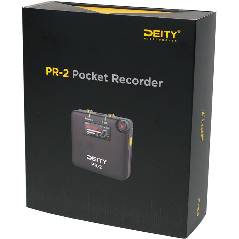 Deity Microphones PR-2 32-Bit Float Pocket Audio Recorder with Lavalier Mic