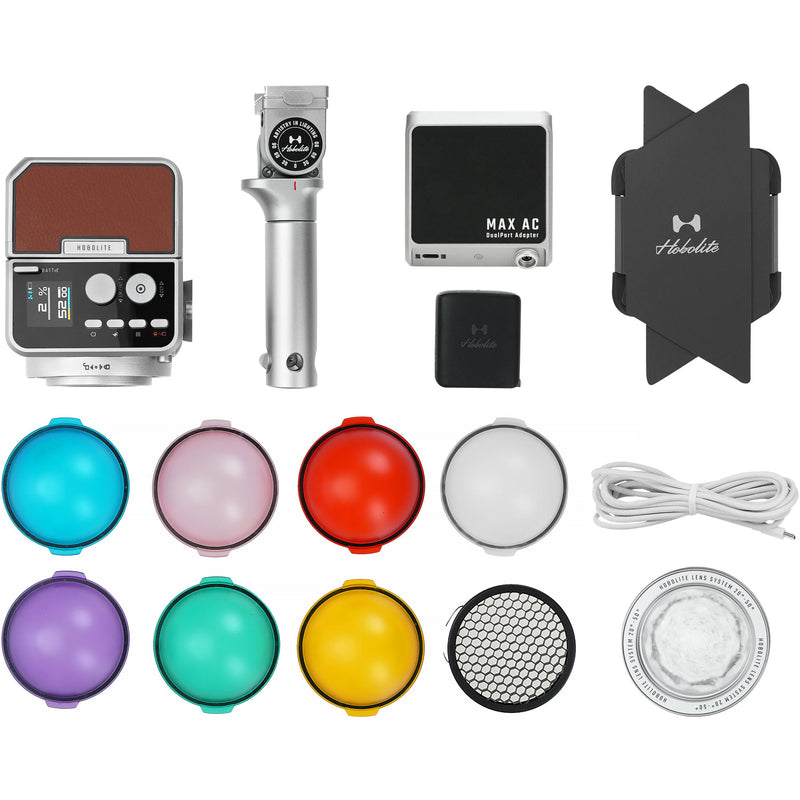 Hobolite Mini Max Bi-Color LED Light (Brown, Creator Kit)