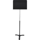 Gator Standard Sheet Music Stand with Easy Lift Brushed Metal Base