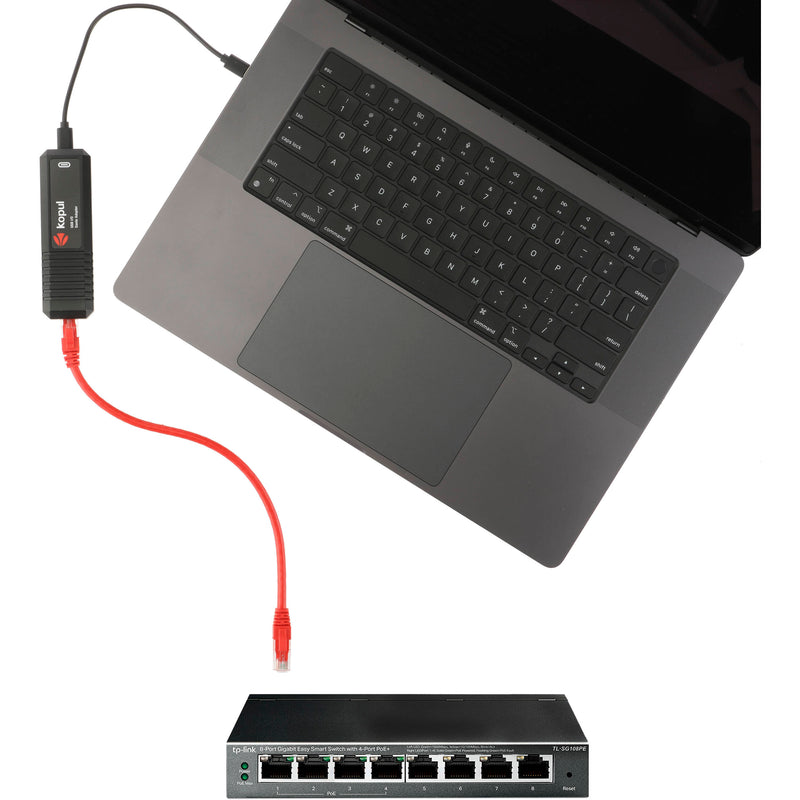 Kopul DAN-2X2UAC 2-Channel USB I/O Adapter for Dante Network