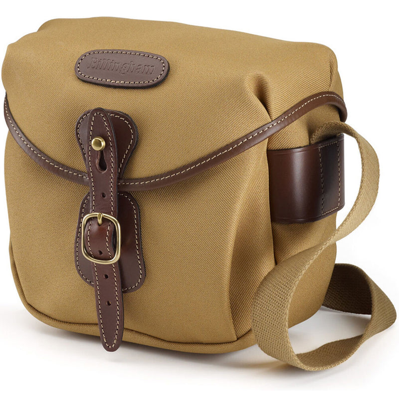 Billingham Hadley Digital Camera Bag (Khaki FibreNyte / Chocolate Leather Trim, 3L)