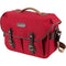 Billingham Hadley One Camera Bag (Burgundy Canvas and Chocolate Leather)