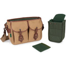 Billingham Hadley One Camera Bag (Khaki Canvas and Tan Leather)