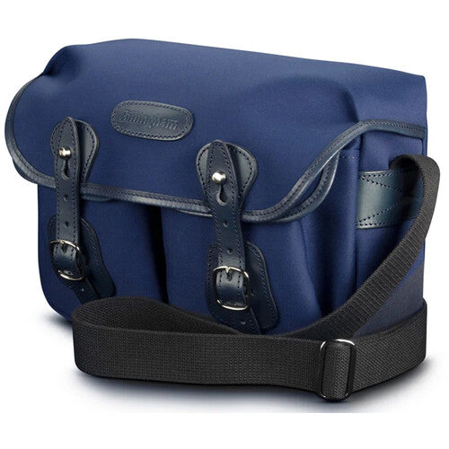 Billingham Hadley Small Camera Bag (Navy Canvas and Navy Leather Trim)