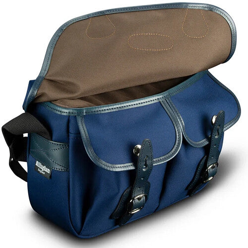 Billingham Hadley Small Camera Bag (Navy Canvas and Navy Leather Trim)