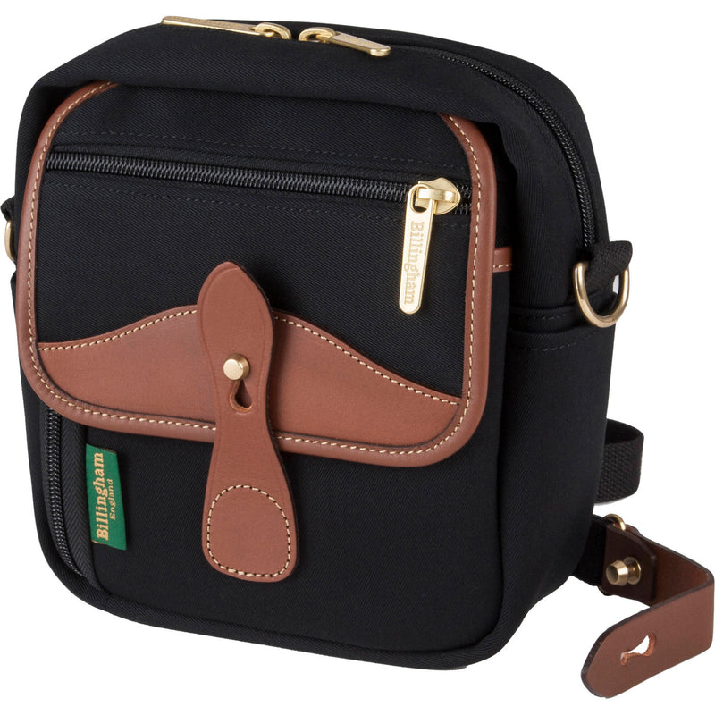 Billingham Pola Stowaway Camera Bag (Black Canvas / Tan Leather Trim, 2.3)