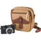 Billingham Pola Stowaway Camera Bag (Khaki Canvas / Tan Leather Trim, 2.3)