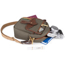 Billingham Pola Stowaway Camera Bag (Sage FibreNyte / Chocolate Leather Trim, 2.3)