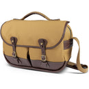 Billingham Mini Eventer Camera/Tablet Bag (Khaki FibreNyte / Chocolate Leather Trim, 9L)