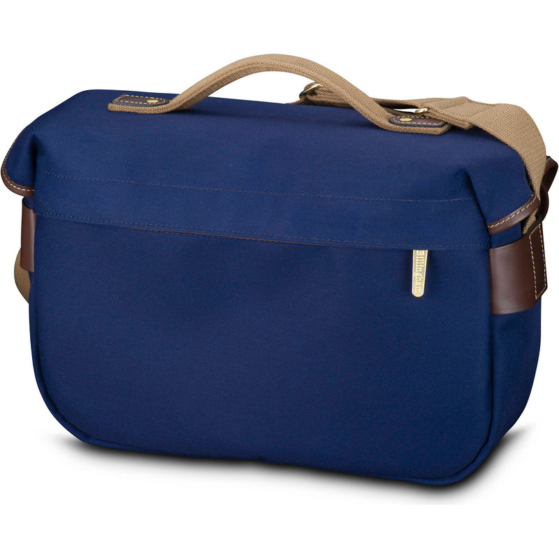 Billingham Hadley Pro Camera Bag (Navy Canvas / Chocolate Leather Trim, 8.5L)