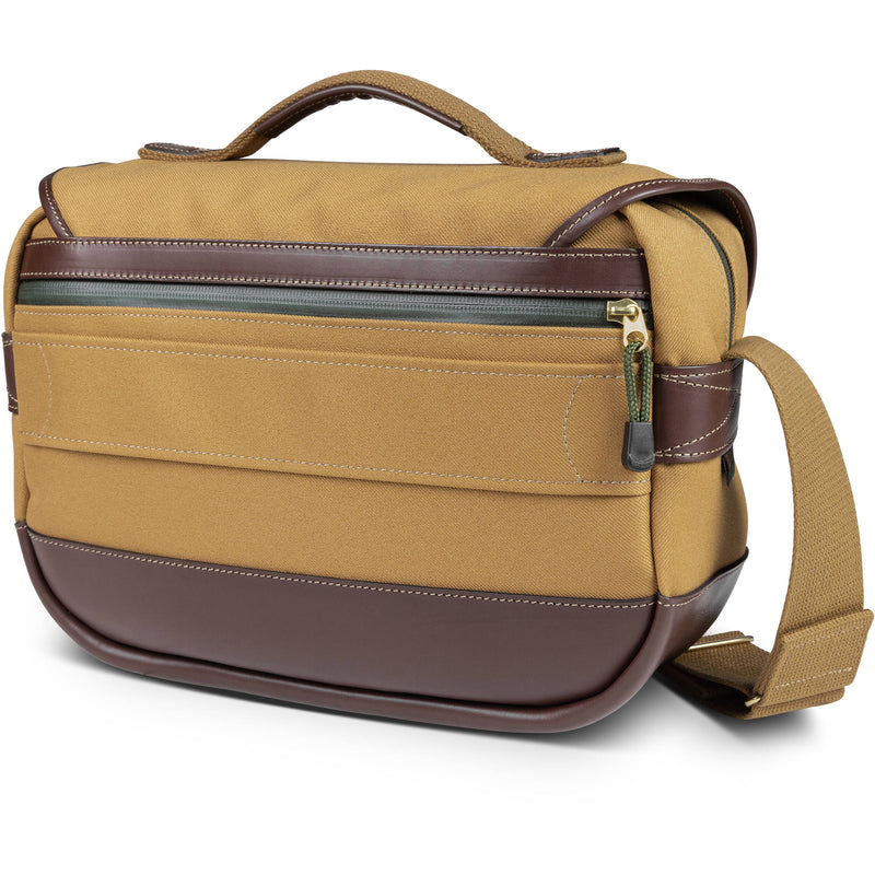 Billingham Mini Eventer Camera/Tablet Bag (Khaki FibreNyte / Chocolate Leather Trim, 9L)