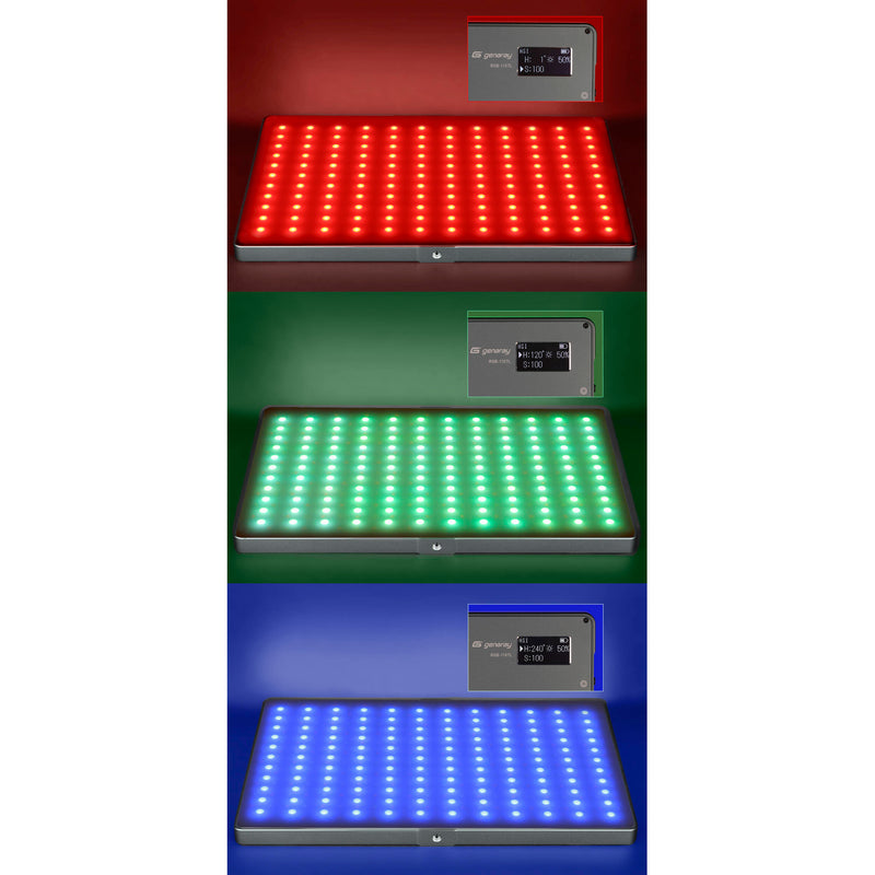 Genaray RGB-11X7L On-Camera RGB LED Light Panel