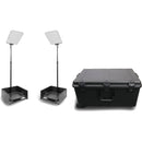 Prompter People StagePro Presidential 15" High-Bright Teleprompter with Hard Case (Pair)